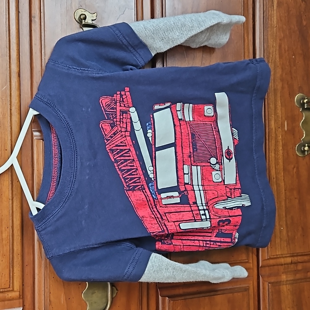 Firetruck Long Sleeve Shirt